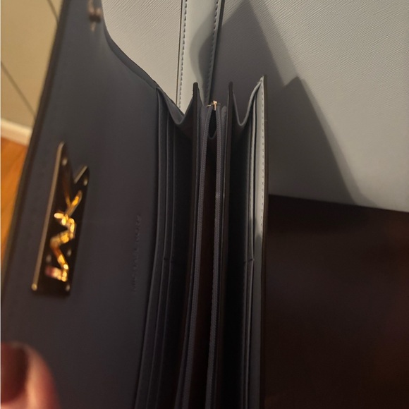 Michael Kors Sky Blue Tote and Wallet Set - Picture 3 of 6